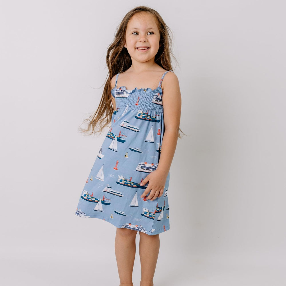 Marine Adventures-Sleeveless Dress