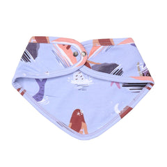 triangular scarf made of cotton (organic)