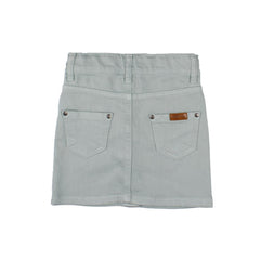 Rock aus Jeans (baumwolle bio)