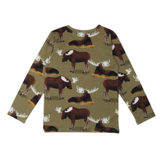 Long-sleeved shirt made of cotton (organic)