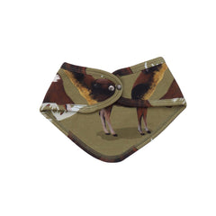 triangular scarf made of cotton (organic)