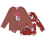 Langarm Kleid aus Baumwolle (Bio)