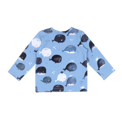 Long-sleeved shirt made of cotton (organic)