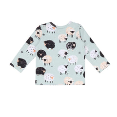 Long-sleeved shirt made of cotton (organic)