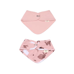 triangular scarf made of cotton (organic)