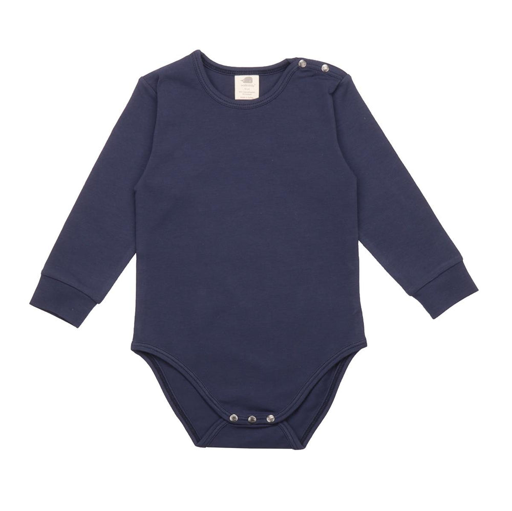 Langarm Body aus Baumwolle (Bio)