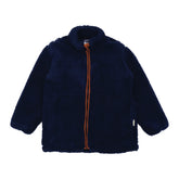 Navy Fleece-Fleece Jacket