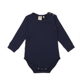 Long-sleeved bodysuit made of cotton (organic)