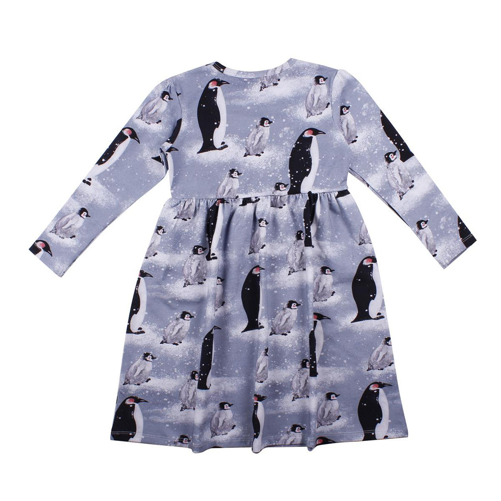 Langarm Kleid aus Baumwolle (Bio)