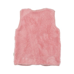 Pink Fleece-Fleece Vest 104