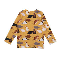 Long-sleeved shirt made of cotton (organic)