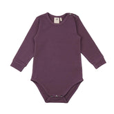 Long-sleeved bodysuit made of cotton (organic)