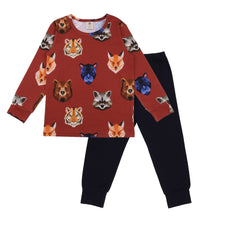 pajama set made of cotton (organic)