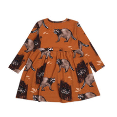 Langarm Kleid aus Baumwolle (Bio)