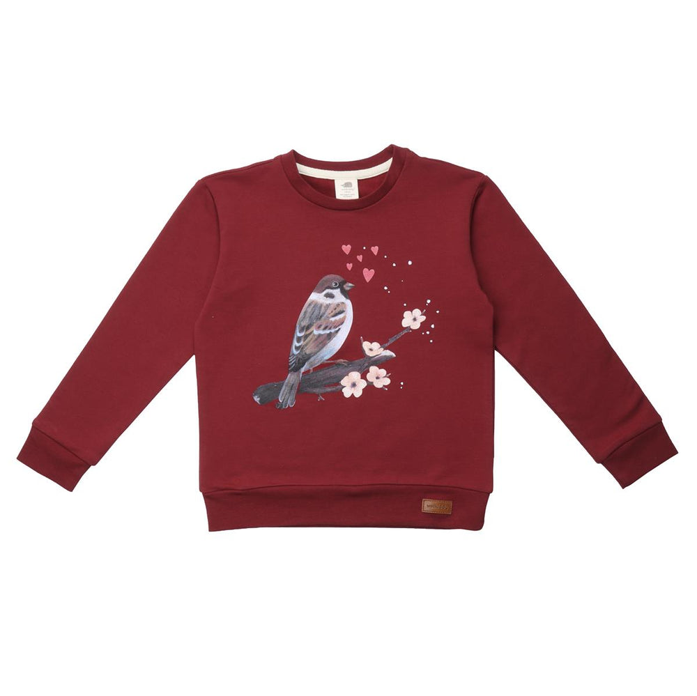 Pullover-Sweatshirt aus Baumwolle (Bio)