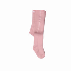 Terry cloth tights made from organic cotton – warm and skin-friendly children's tights in soft pink