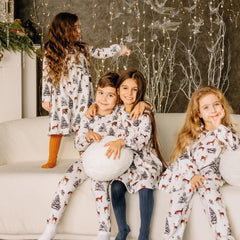 Organic Cotton Tights – Sustainable and Comfortable Children's Tights in Warm Brown