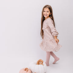 Organic Cotton Tights – Sustainable and Skin-Friendly Children's Tights in Soft Pink