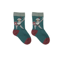 2 pairs of organic cotton socks in winter motif – sustainable, warm and comfortable for the cold season