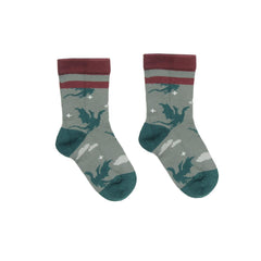 2 pairs of organic cotton socks in winter motif – sustainable, warm and comfortable for the cold season