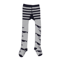 Children's tights made from 100% organic cotton - Striped design for comfort and sustainability