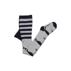 Children's tights made from 100% organic cotton - Striped design for comfort and sustainability