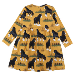 Shire Horses - Cotton (Organic)