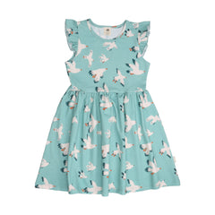 Seagulls-Ruffle Dress