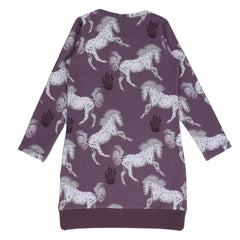 Sweat dress made of cotton (organic)