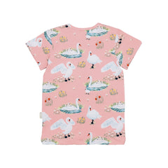 Swans in Spring-T-Shirt