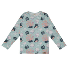 Long-sleeved shirt made of cotton (organic)