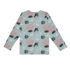 Long-sleeved shirt made of cotton (organic)