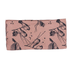 triangular scarf made of muslin