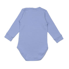 Long-sleeved bodysuit made of cotton (organic)