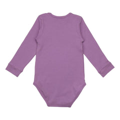 Long-sleeved bodysuit made of cotton (organic)