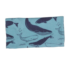 triangular scarf made of muslin