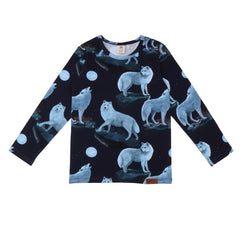 Long-sleeved shirt made of cotton (organic)