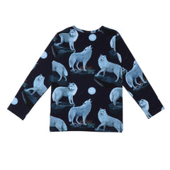 Long-sleeved shirt made of cotton (organic)