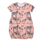 Kurzarm Kleid aus Baumwolle (Bio)