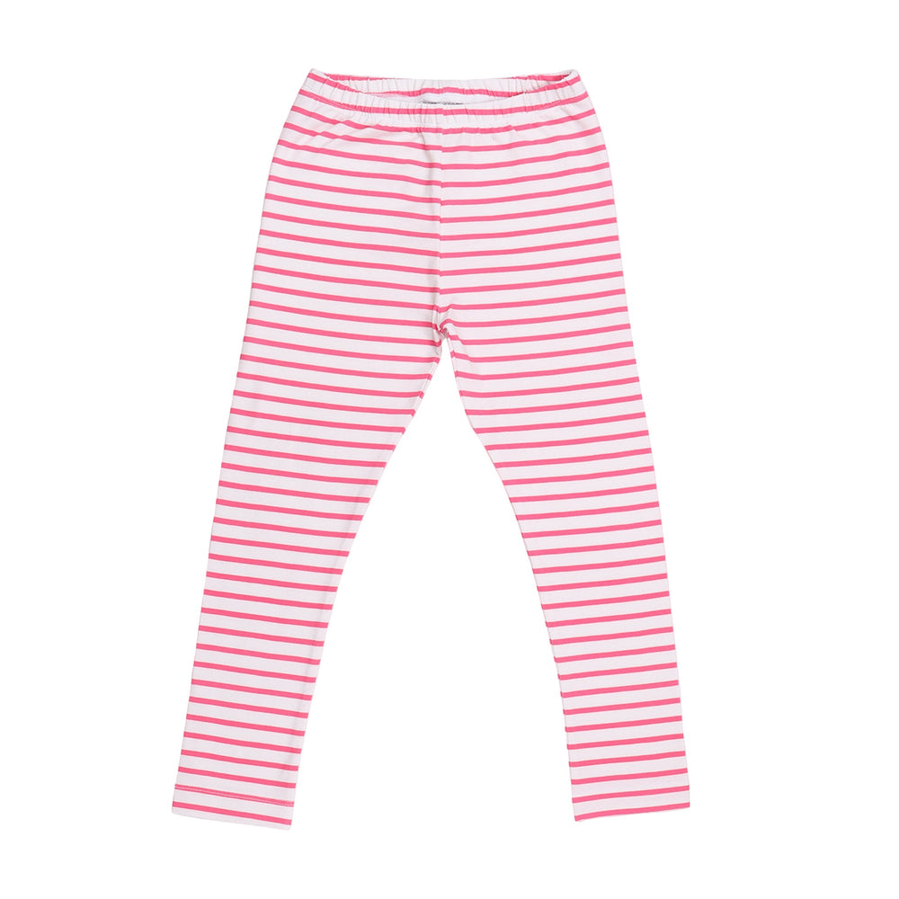 Pink stripes 12-Leggings