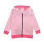 Pink stripes 12-Sweat Jacket