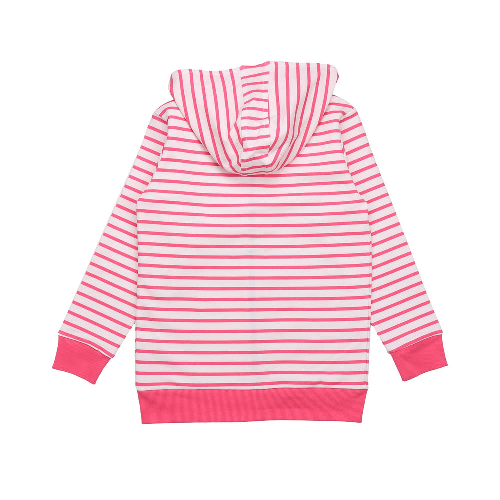 Pink stripes 12-Sweat Jacket