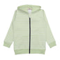 Green stripes 14-Sweat Jacket