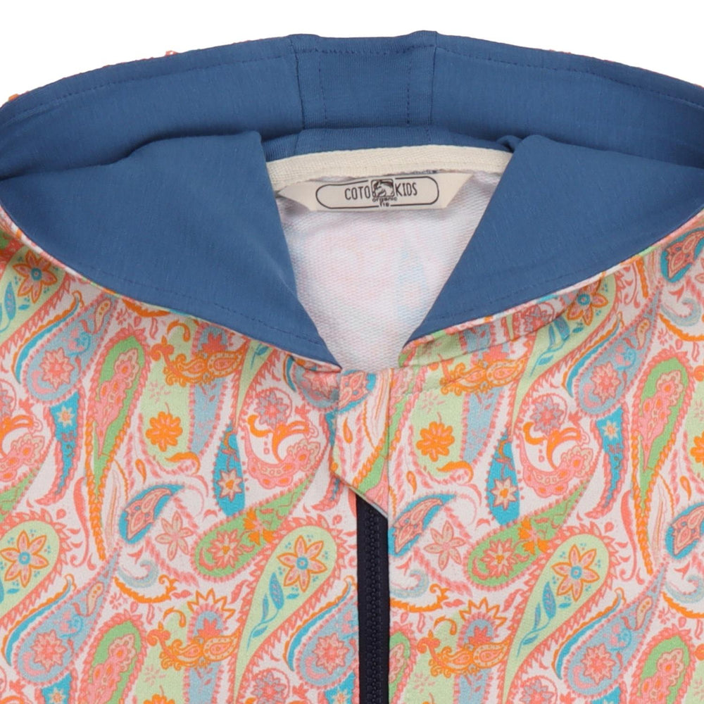 Colourful Paisley 23-Sweat Jacket