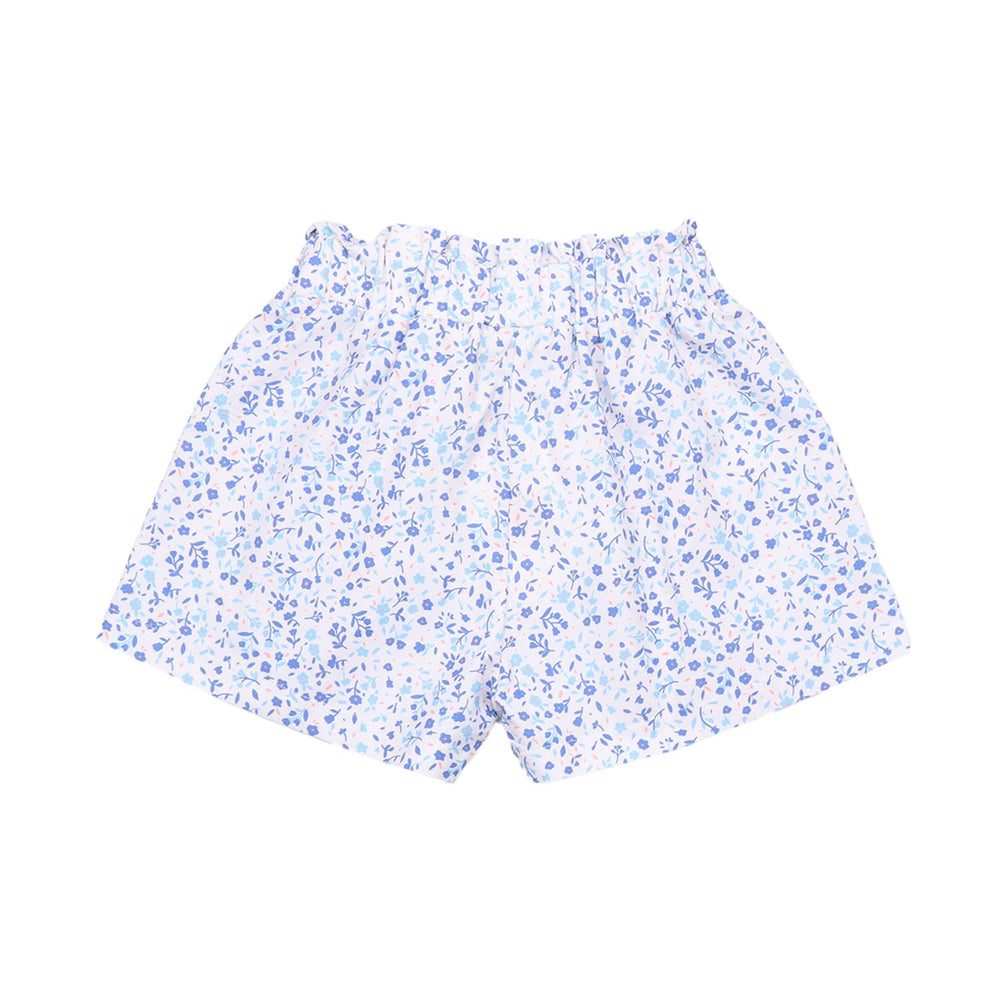 Blue Flowers-Shorts