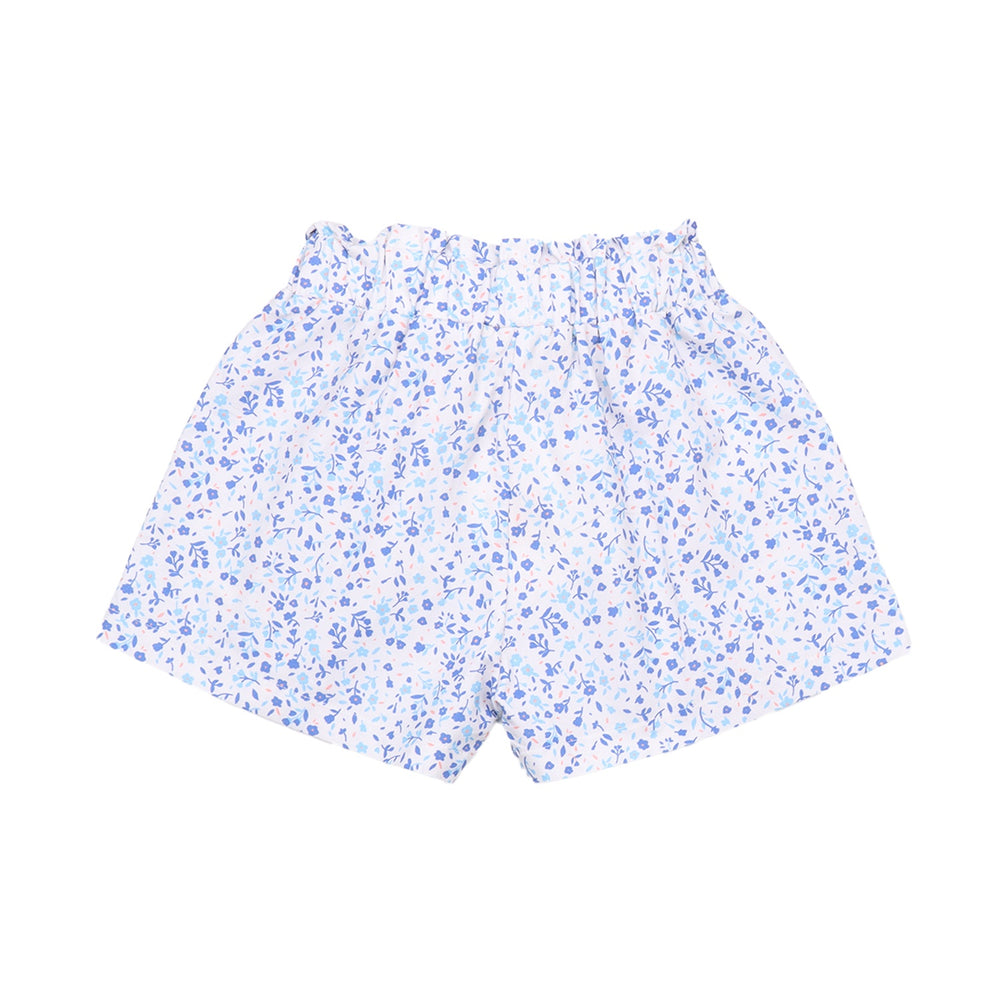 Blue Flowers-Shorts