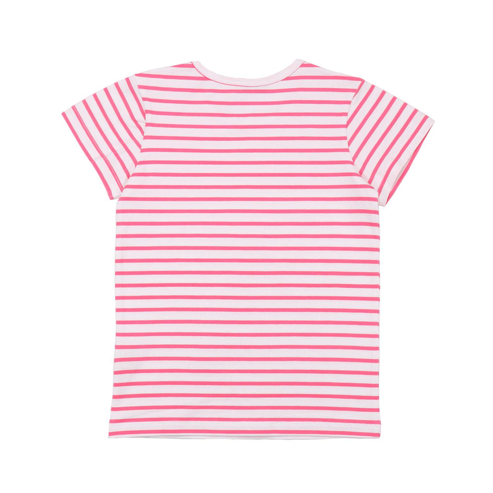 Pink stripes 12-T-Shirt