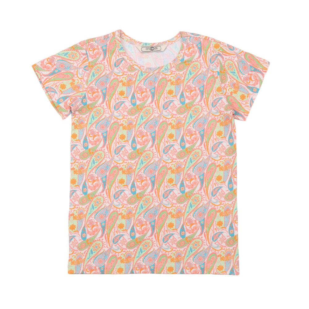 Colourful Paisley 23-T-Shirt