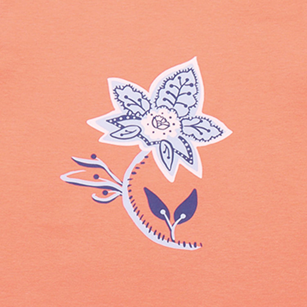 Blue Flowers-T-Shirt