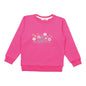 Pink Flowers-Sweatshirt